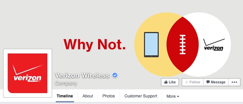 Illustration for article titled Verizon Introduces New Logo But Can't Be Bothered to Update Its Own Site With It